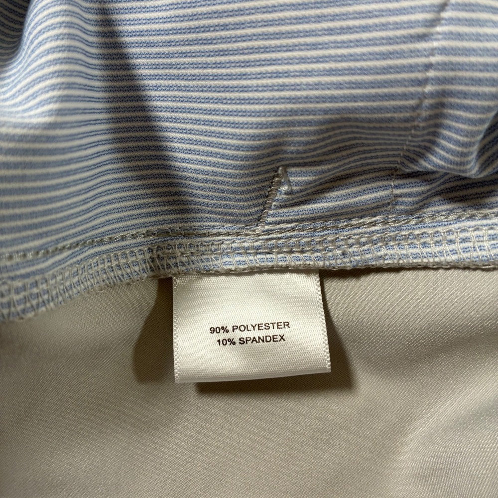 Peter Millar Crown Sport Shorts 42 8.5" Gray Ice All Over AOP Print Performance - Picture 4 of 10